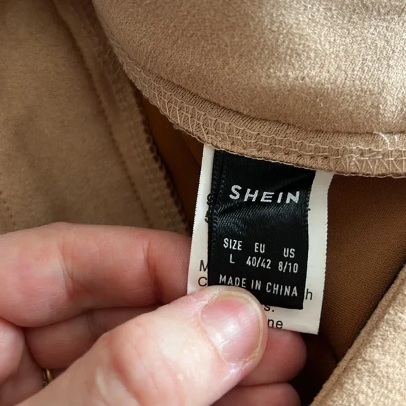 Women’s SHEIN Wide Leg Trouser Pant - Picture 4 of 6